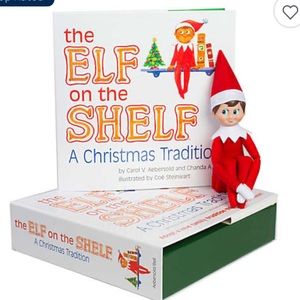 Elf on the Shelf Book Set with Boy Elf